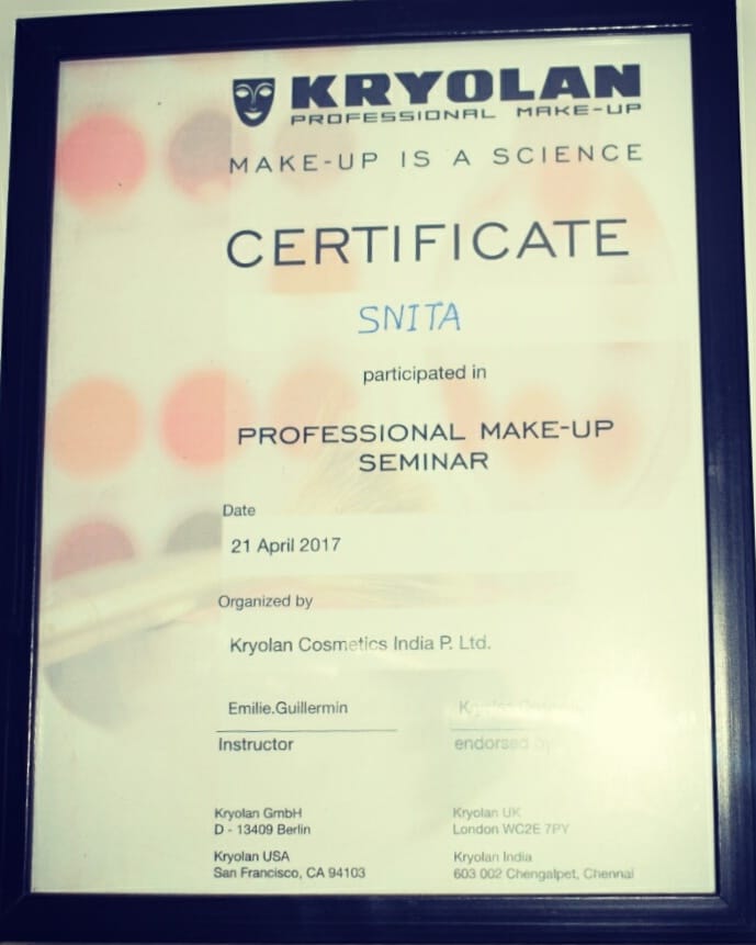 Makeup Artist Certification